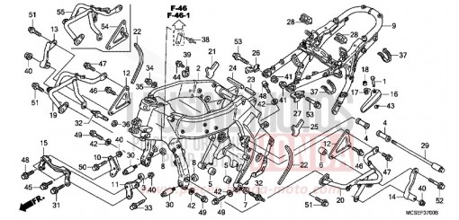 CARROSSERIE DE CHASSIS ST1300AE de 2014